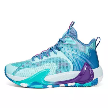 Баскетбольные кроссовки Basketball Shoes Unisex Mid-Top Andezhanmusi, белый/черный