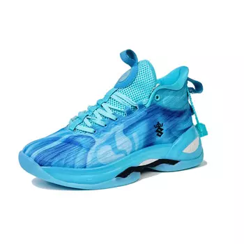 Баскетбольные кроссовки Basketball Shoes Unisex Mid-Top Bage, светло-серый