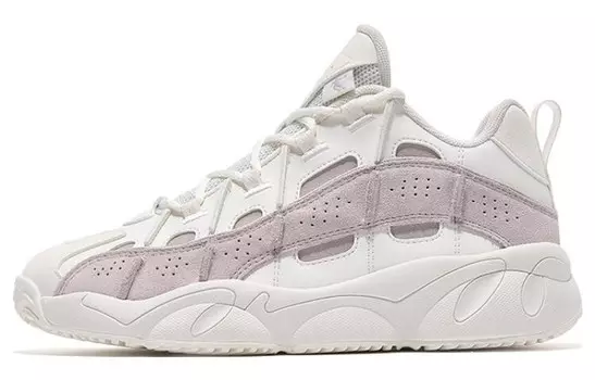 Баскетбольные кроссовки Basketball Shoes Women's Low-Top White Gray Qiaodan