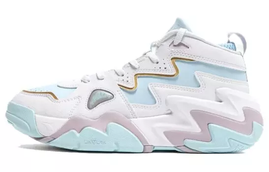 Баскетбольные кроссовки Basketball Shoes Women's Low-Top Blue/White 361°