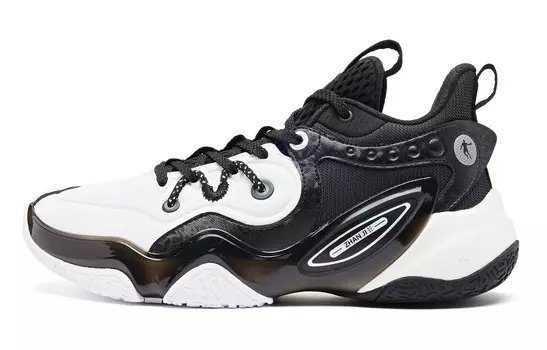 Баскетбольные кроссовки Battle Blade 6TEAM Basketball Shoes Men Low-Top White Qiaodan