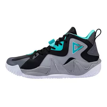 Баскетбольные кроссовки Beast Plus мужские, среднего размера, черные/серые Peak