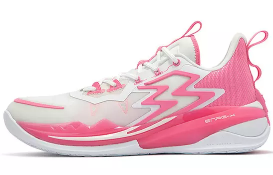 Баскетбольные кроссовки Big3 3.0 Basketball Shoes Men Low-Top White/Pink 361°