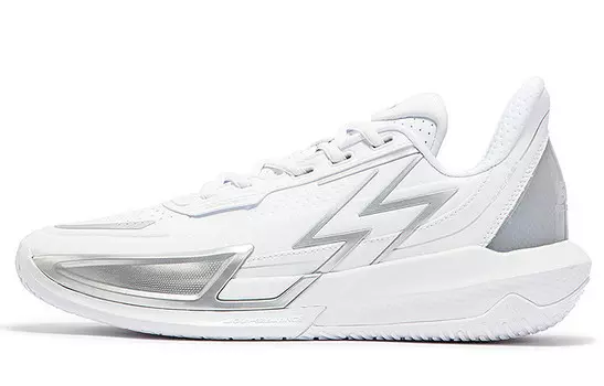 Баскетбольные кроссовки BIG3 4.0 PRM мужские с низким верхом, серебристые 361°