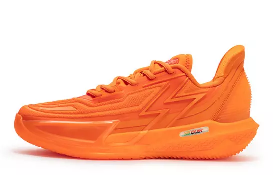 Баскетбольные кроссовки BIG3 4.0 Quick Pro мужские с низким верхом флуоресцентные интенсивно-оранжевые/безопасно-оранжевые 361°