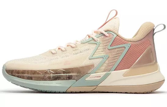 Баскетбольные кроссовки Big3 4.0 SWITCH мужские низкие бежевые 361°