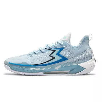 Баскетбольные кроссовки BIG3 5.0 Quick PRO Basketball Shoes Men Low-Top Glacier Blue/361 Degrees White 361°