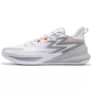 Баскетбольные кроссовки Big3 Team Basketball Shoes Men Low-Top White Gray 361°