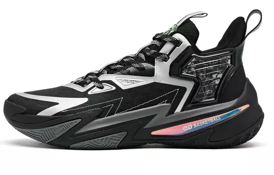 Баскетбольные кроссовки Broken Shadow 5 мужские низкие черные Qiaodan