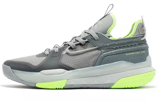 Баскетбольные кроссовки Burning Battle 3.0 мужские с низким верхом светло-серые 361°