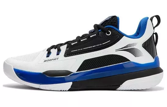 Баскетбольные кроссовки Burning Battle 3.0 Basketball Shoes Men Low-Top White/Blue 361°