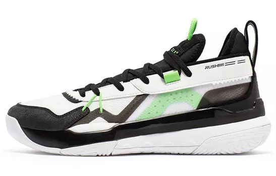 Баскетбольные кроссовки Burning Battle 3.0 Basketball Shoes Men Low-Top White/Obsidian Black 361°