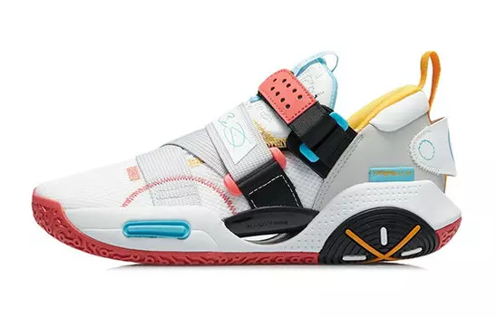 Баскетбольные кроссовки Citywide 9 V2 Youth Edition для детей GS Low-top Standard White/microcrystalline Gray Lining