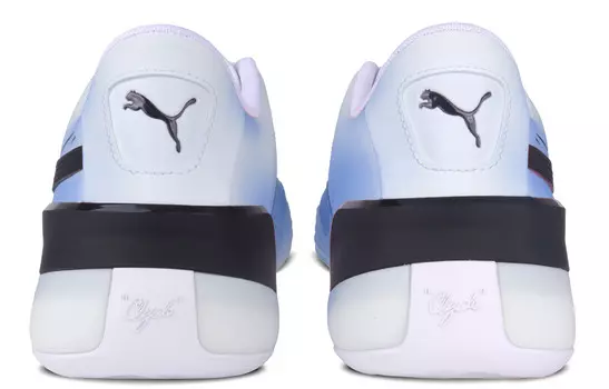 Баскетбольные кроссовки Clyde Hardwood мужские низкие черные Puma