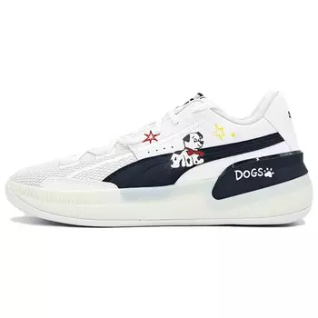 Баскетбольные кроссовки Clyde Hardwood мужские низкие черные Puma