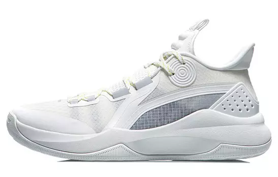 Баскетбольные кроссовки Combat Low для мужчин с низким верхом, белые/серые Lining