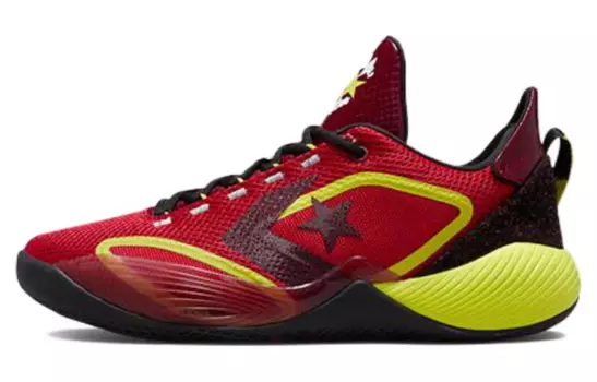 Баскетбольные кроссовки Converse All Star Bb Evo унисекс, Красно-желтый