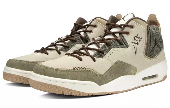 Баскетбольные кроссовки Courtside 23 Vintage для мужчин, средние, коричневый Jordan