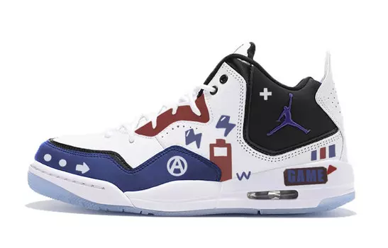 Баскетбольные кроссовки Courtside 23 Vintage Men Low-Top Blue/Black Jordan