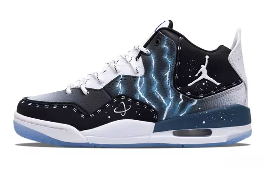 Баскетбольные кроссовки Courtside 23 Vintage Men Mid-Top Black/White/Blue Jordan