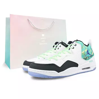 Баскетбольные кроссовки Courtside 23 Vintage Unisex Mid-Top белого, синего, голубого цвета Jordan