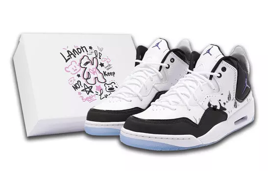 Баскетбольные кроссовки Courtside 23 Vintage Unisex Mid-Top Black Jordan