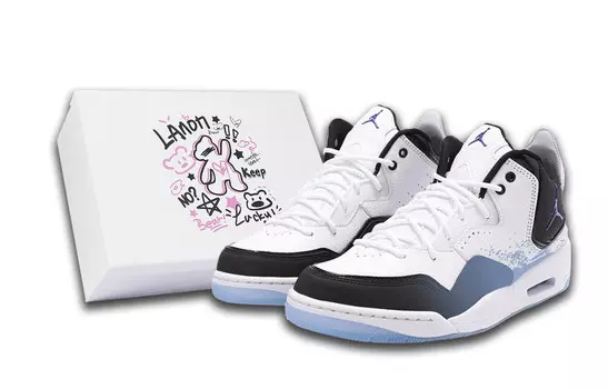 Баскетбольные кроссовки Courtside 23 Vintage Unisex Mid-Top Blue Jordan