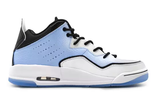 Баскетбольные кроссовки Courtside 23 Vintage женские с высоким верхом, черные/белые Jordan