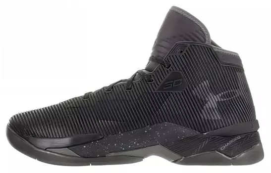 Баскетбольные кроссовки Curry 2.5 мужские высокие черные Under Armour