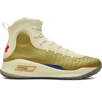 Баскетбольные кроссовки Curry 4 Retro Under Armour, цвет Grn
