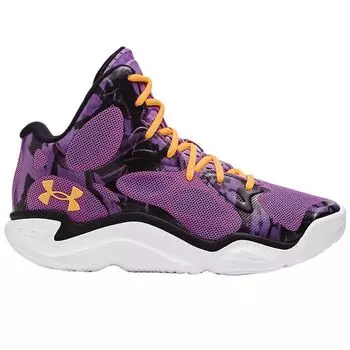Баскетбольные кроссовки Curry Spawn Flotro NM Under Armour, цвет Lila