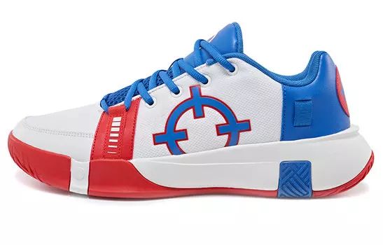 Баскетбольные кроссовки Cutting мужские с низким верхом Yin Hong/Lyon синие Rigorer