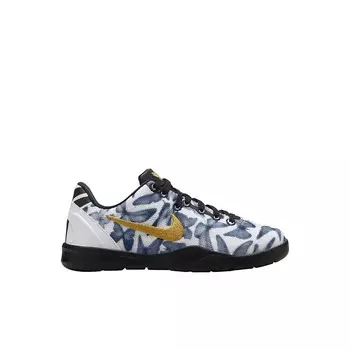 Баскетбольные кроссовки детские Kobe 8 Mambacita PS Nike, цвет Wei/Metallic Gold/Schwarz