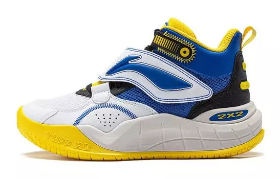 Баскетбольные кроссовки для детей Pre-domain GS Mid-top Pale Blue/standard White Lining Young, голубой