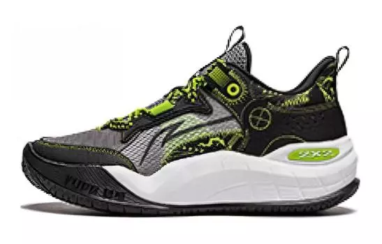 Баскетбольные кроссовки Domain V1 Kids GS Low-top Dusty Green Lining Young, зеленый