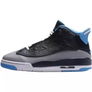 Баскетбольные кроссовки Dub Zero для детей, начальная школа Jordan, цвет Black/Gray/Blue