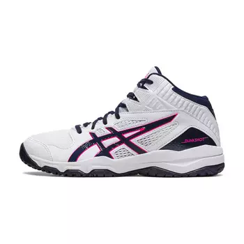 Баскетбольные кроссовки Dunkshot Mb Kids Kids High-top White/Royal Blue Asics, белый/темно-синий