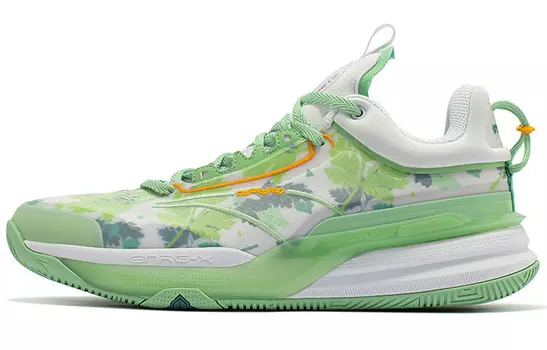 Баскетбольные кроссовки DVD1 Basketball Shoes Men Low-Top 361 Degrees White / Fig Green 361°