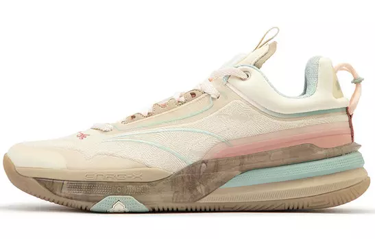 Баскетбольные кроссовки DVD1 Basketball Shoes Men Low-Top Beige 361°