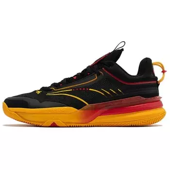 Баскетбольные кроссовки DVD1 Basketball Shoes Men Low-Top Obsidian Black/vintage Yellow 361°