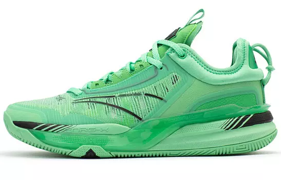 Баскетбольные кроссовки DVD1 мужские с низким верхом зеленые/черные 361°