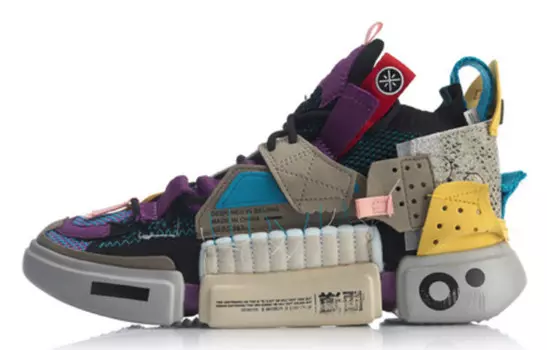 Баскетбольные кроссовки Essence 2 Vintage для мужчин, высокие, многоцветные Lining