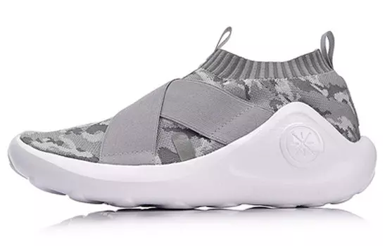 Баскетбольные кроссовки Essence Vintage Men Low-top Серые/белые Lining