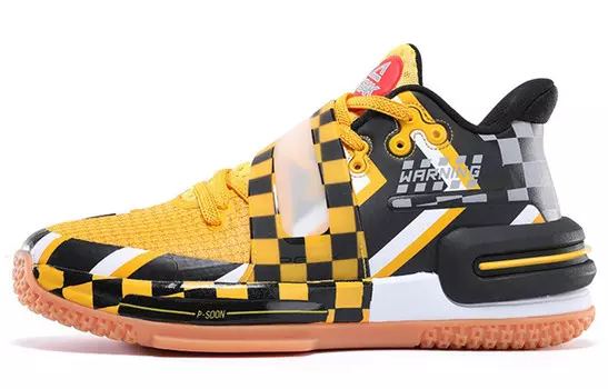 Баскетбольные кроссовки Flash 2 Generation для мужчин, среднего размера, оранжевые/черные Peak