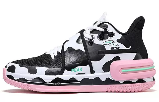 Баскетбольные кроссовки Flash 2 Generation женские, среднего размера, белые/черные Peak