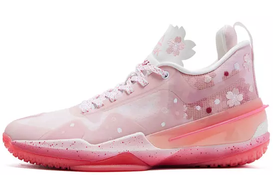 Баскетбольные кроссовки Flash 3 мужские с низким верхом Cherry Blossom Powder Peak