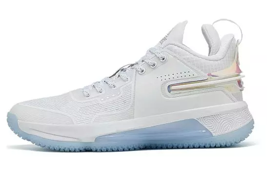 Баскетбольные кроссовки Flash 4 Basketball Shoes Men Low-top Blue/White Peak