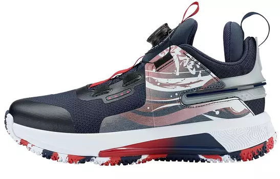 Баскетбольные кроссовки Flash 4 Kids GS Mid-top Blue Peak, темно-синий