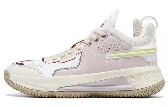 Баскетбольные кроссовки Flash 4 женские с низким верхом Camel Grey/m/white Peak