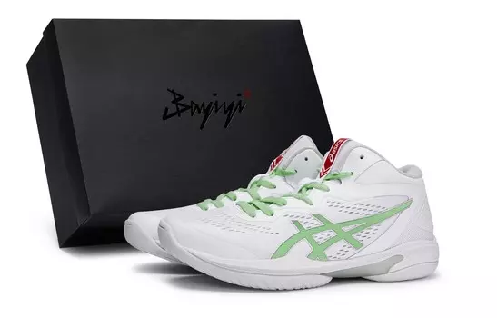 Баскетбольные кроссовки Gel-Hoop V15 Basketball Shoes Unisex Low-Top Green Asics